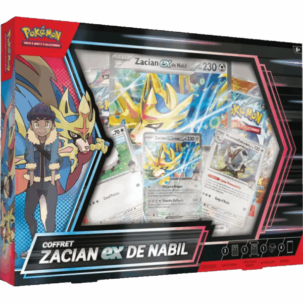 Coffret zacian Ex de nabil